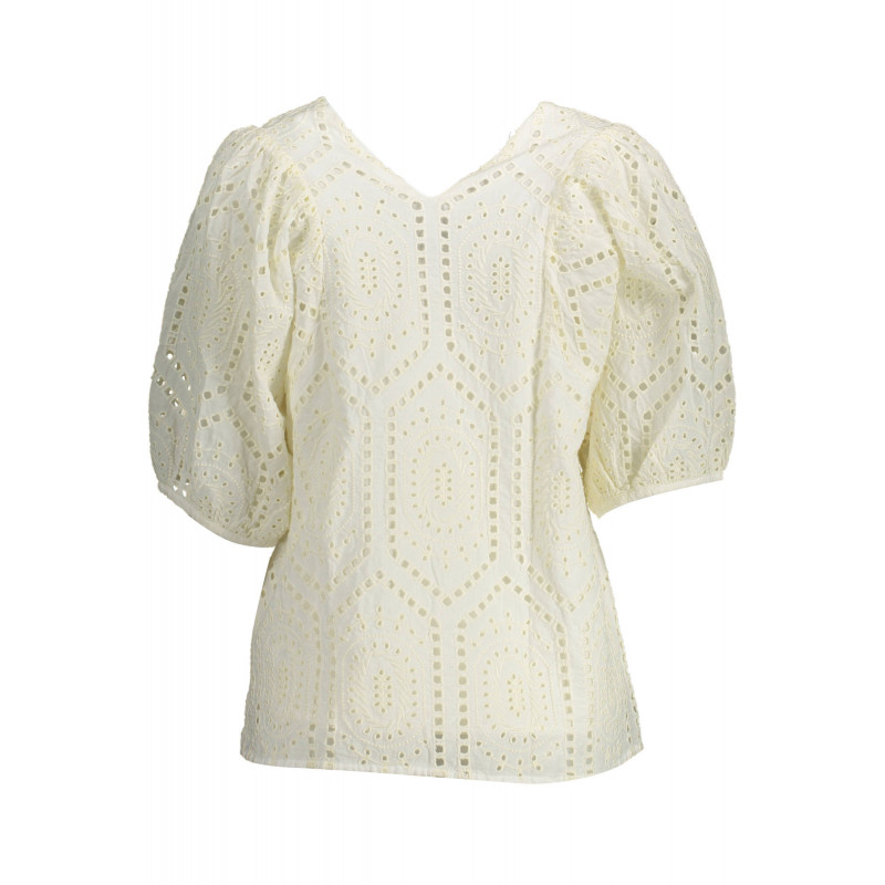 CAMISETA MANGA CORTA MUJER GANT BLANCO