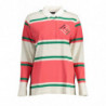 GANT WOMEN'S PINK LONG SLEEVE POLO SHIRT