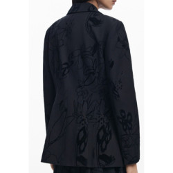 DESIGUAL GIACCA CLASSICA DONNA NERO