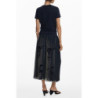 DESIGUAL WOMEN'S LONG SKIRT BLACK