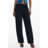 PANTALON NOIR POUR FEMME DESIGUAL