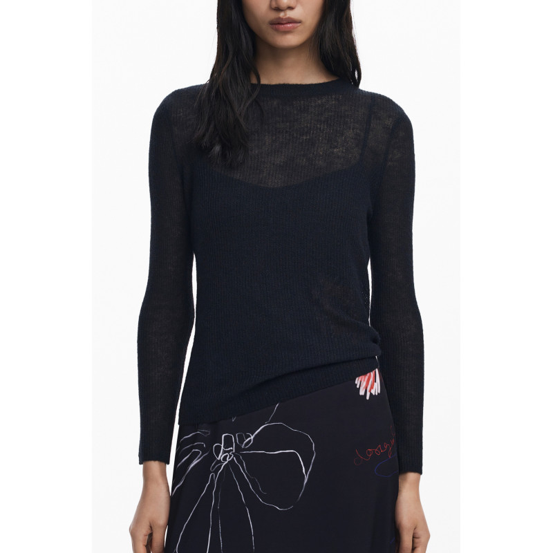 DESIGUAL ABITO LUNGO DONNA NERO