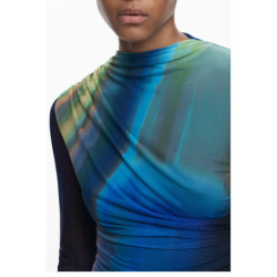 DESIGUAL ABITO CORTO DONNA BLU