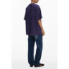 DESIGUAL T-SHIRT MANICHE CORTE DONNA VIOLA