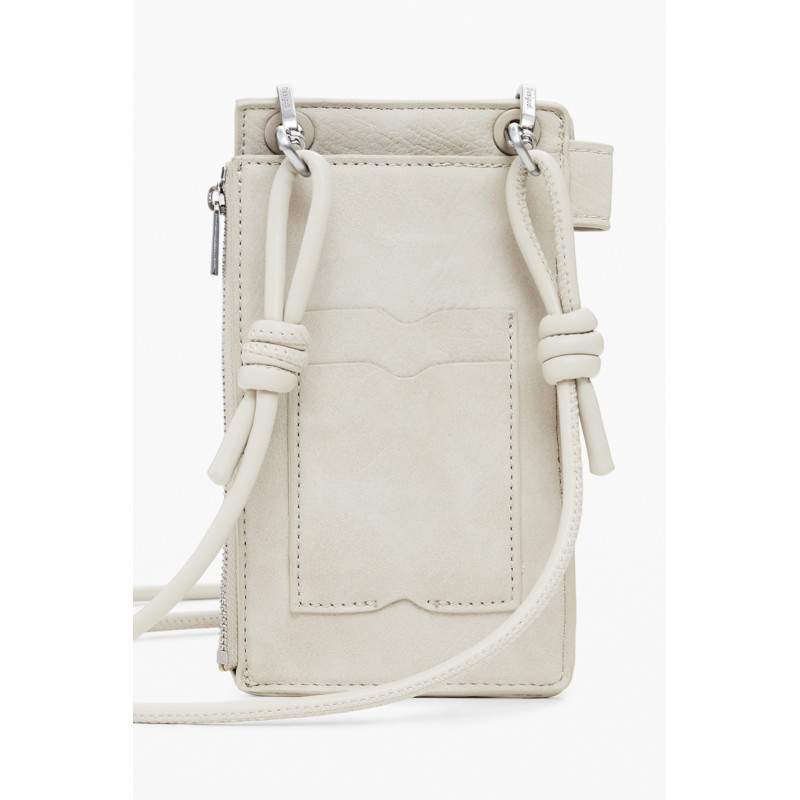 CARTERA BEIGE DE MUJER DESIGUAL