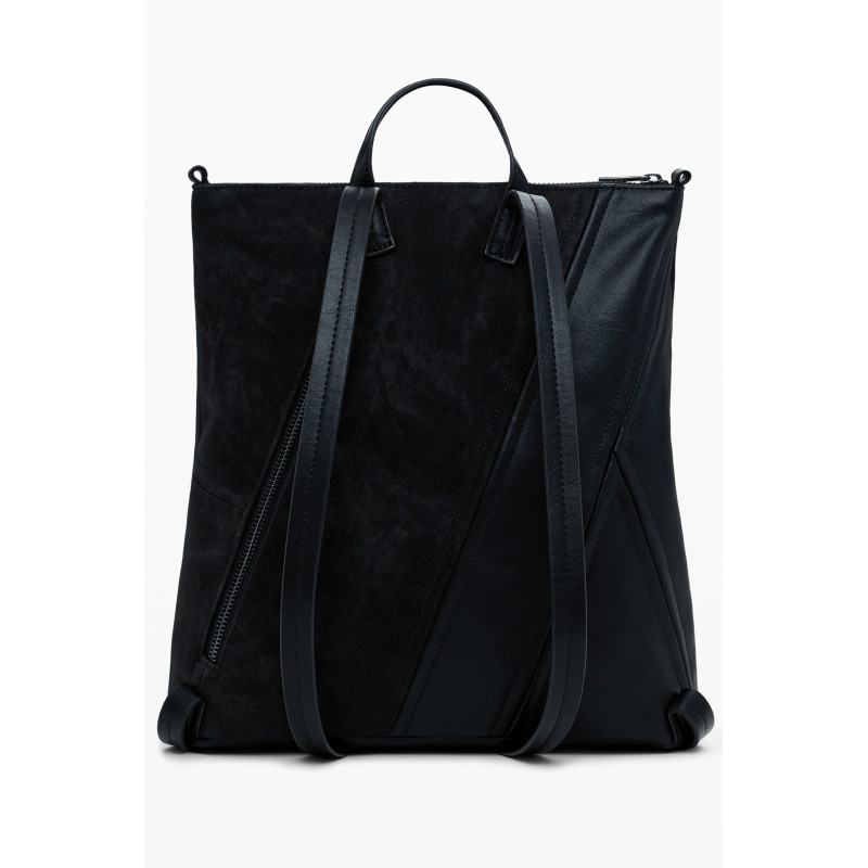 SAC À DOS NOIR POUR FEMME DESIGUAL