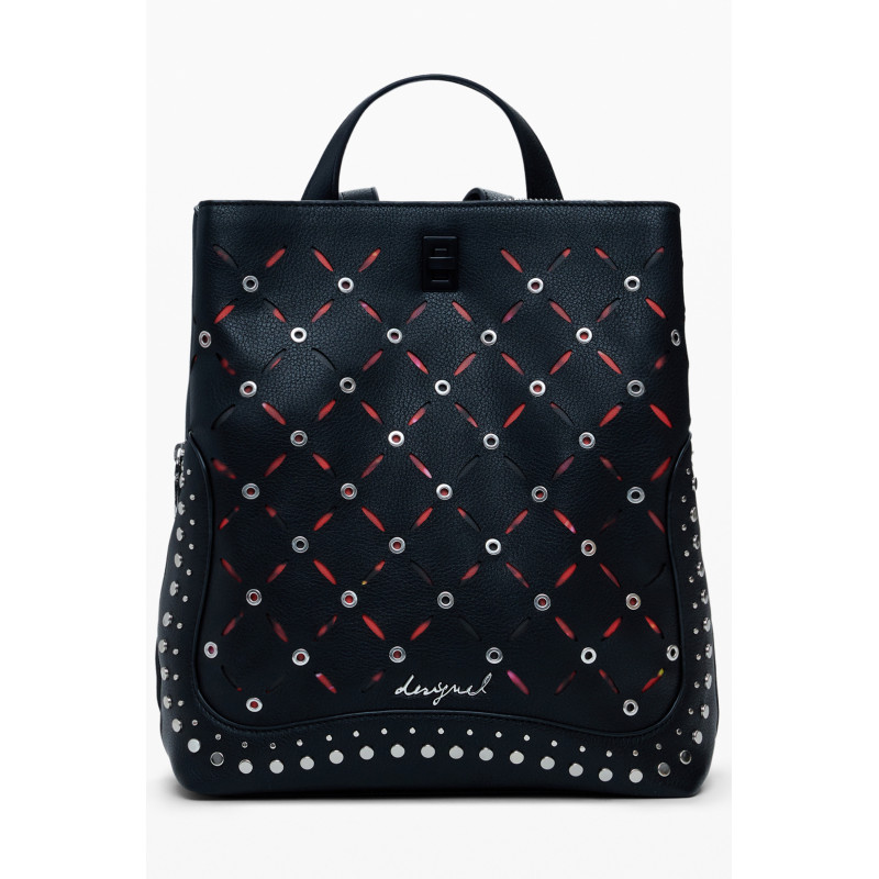 SAC À DOS NOIR POUR FEMME DESIGUAL