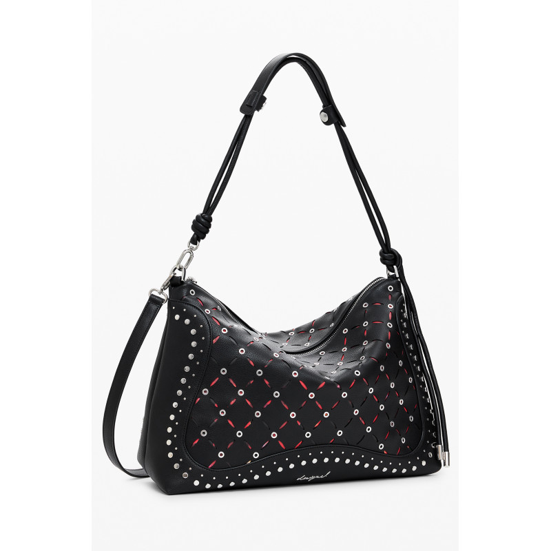 DESIGUAL BORSA DONNA NERO