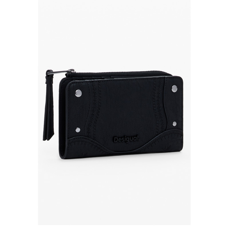DESIGUAL WOMEN'S BLACK WALLET
