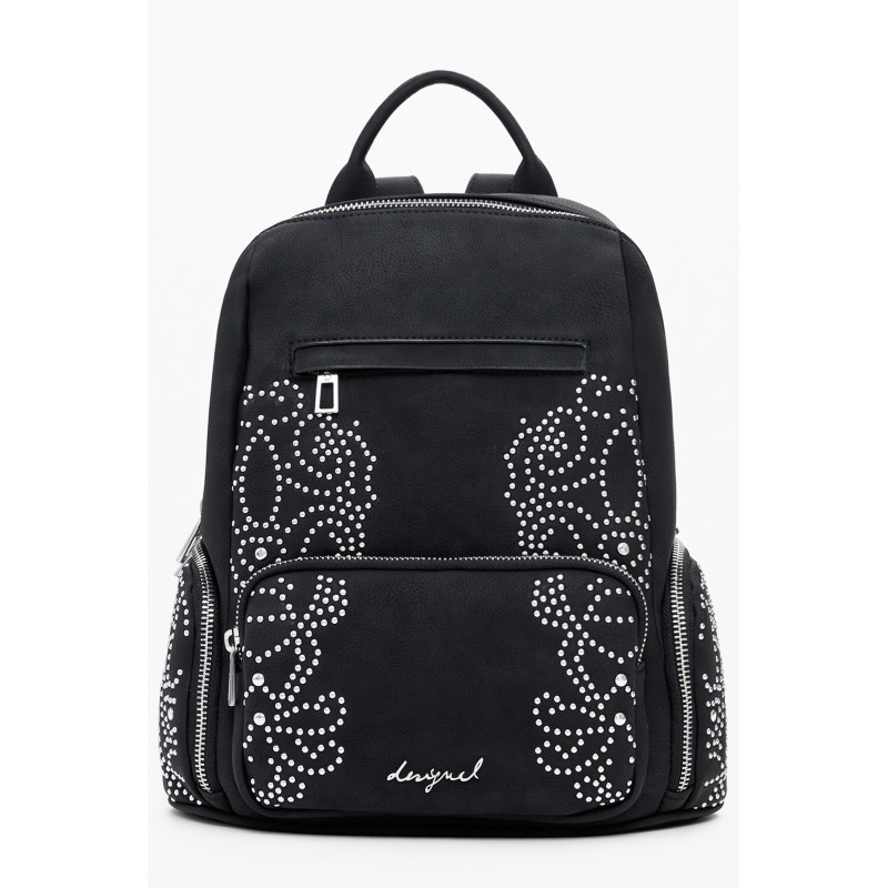 SAC À DOS NOIR POUR FEMME DESIGUAL