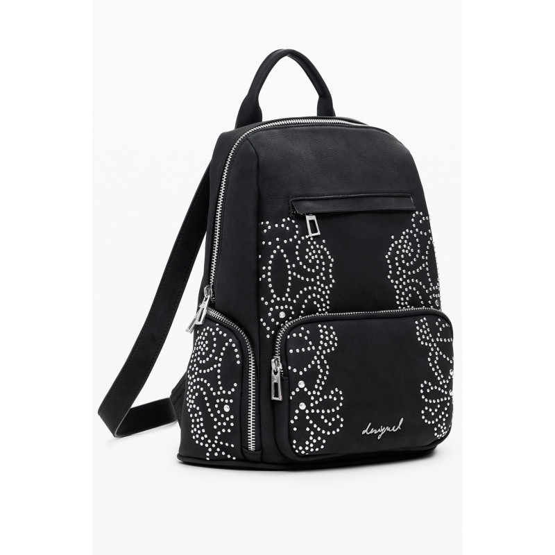 MOCHILA NEGRA DE MUJER DESIGUAL