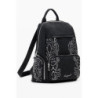 DESIGUAL WOMEN'S BLACK BACKPACK