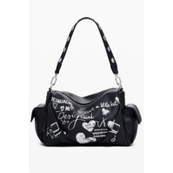 DESIGUAL WOMEN'S BLACK BAG
