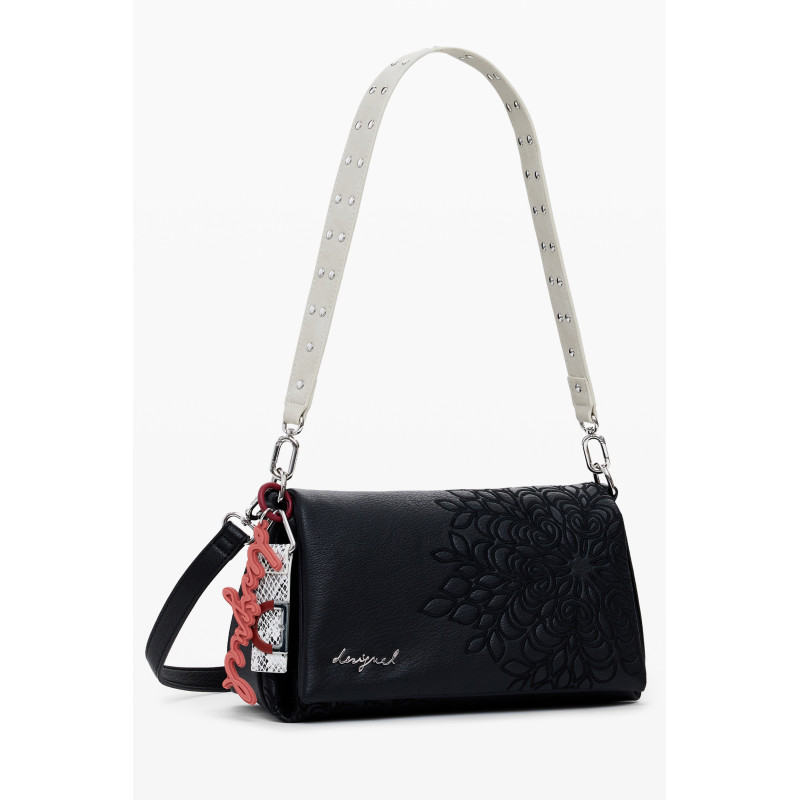 BOLSO NEGRO DE MUJER DESIGUAL