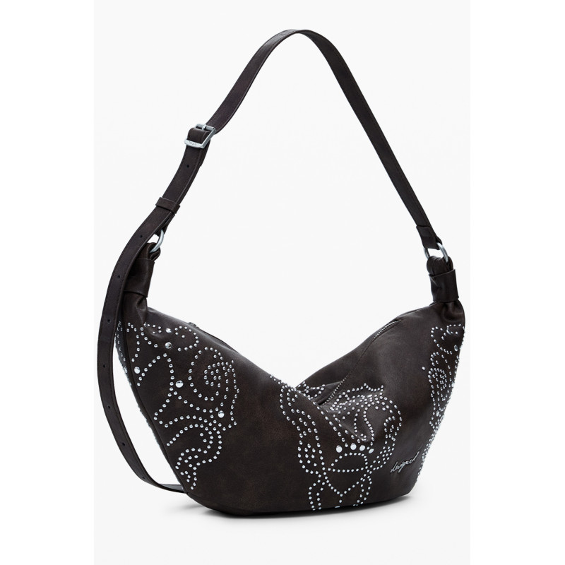 BOLSO MARRÓN DE MUJER DESIGUAL