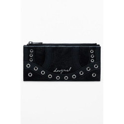 CARTERA NEGRA DE MUJER DESIGUAL