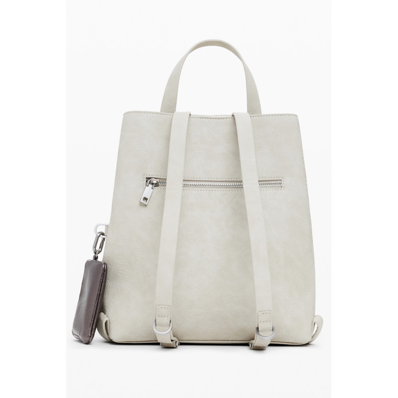 MOCHILA BEIGE DE MUJER DESIGUAL