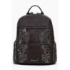 DESIGUAL WOMEN'S BROWN BACKPACK