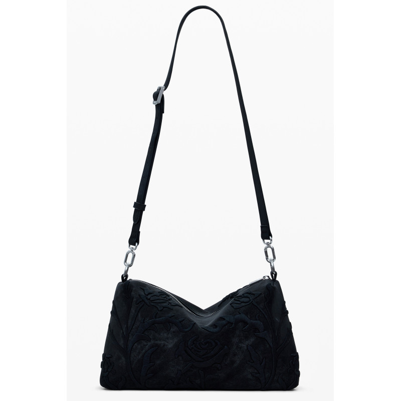 BOLSO NEGRO DE MUJER DESIGUAL