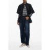 DESIGUAL PONCHO DONNA NERO