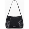 BOLSO NEGRO DE MUJER DESIGUAL