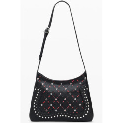 BOLSO NEGRO DE MUJER DESIGUAL