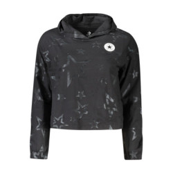 Converse Girls' Long-Sleeved T-Shirt, Black