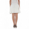JOHN GALLIANO JUPE COURTE FEMME BLANCHE