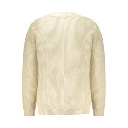 PEPE JEANS MEN'S BEIGE SWEATER