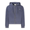 Sweat-shirt zippé bleu pour femme PEPE JEANS