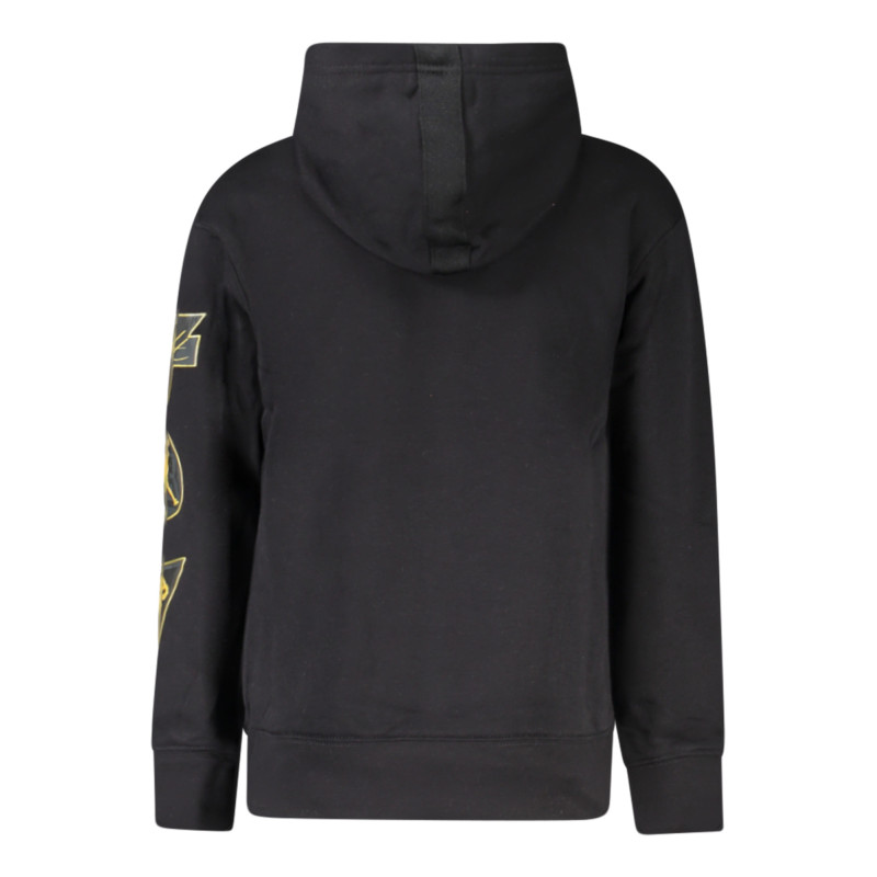 JORDAN MEN'S BLACK ZIP-UP SWEATSHIRT