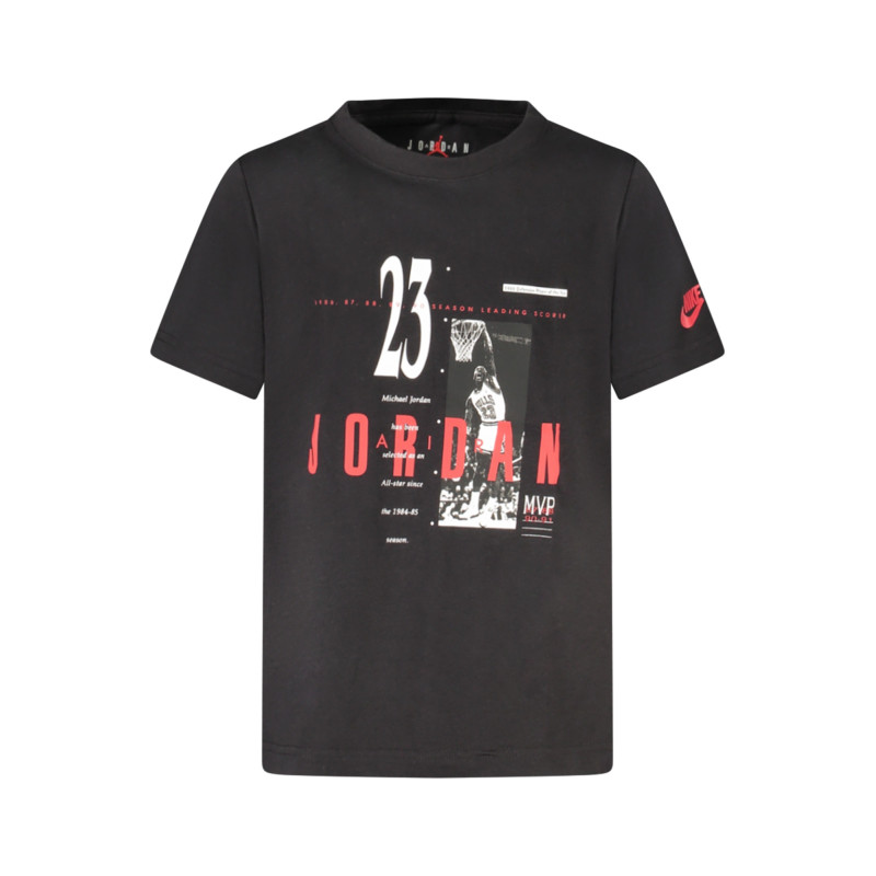 JORDAN SHORT-SLEEVED T-SHIRT FOR KIDS, BLACK