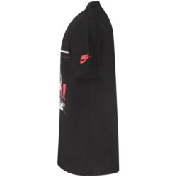 JORDAN T-SHIRT MANICHE CORTE BAMBINO NERO
