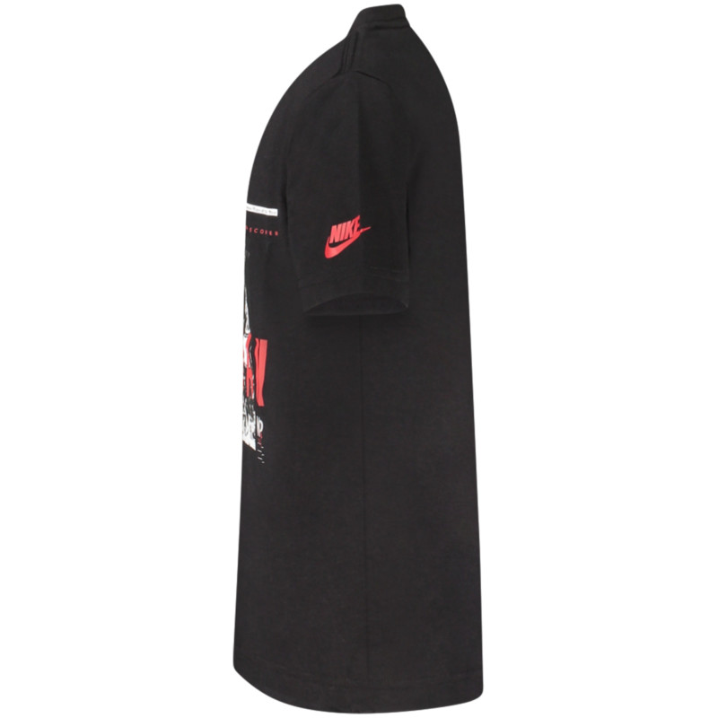 JORDAN KURZARM-T-SHIRT FÜR KINDER, SCHWARZ