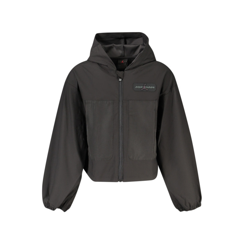 CHAQUETA JORDAN PARA NIÑA, NEGRA