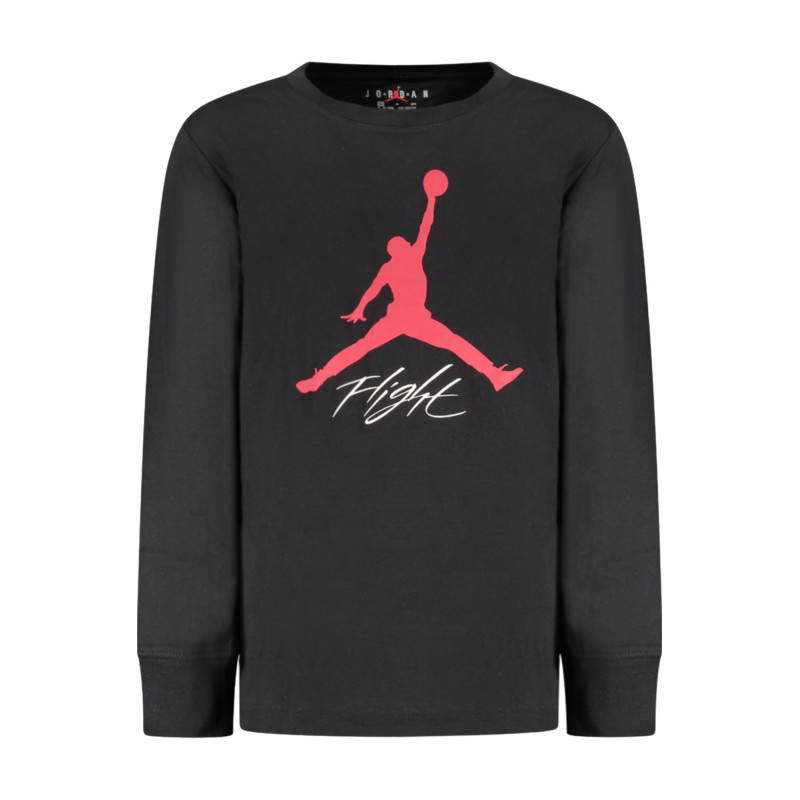 JORDAN T-SHIRT MANICHE LUNGHE BAMBINO NERO