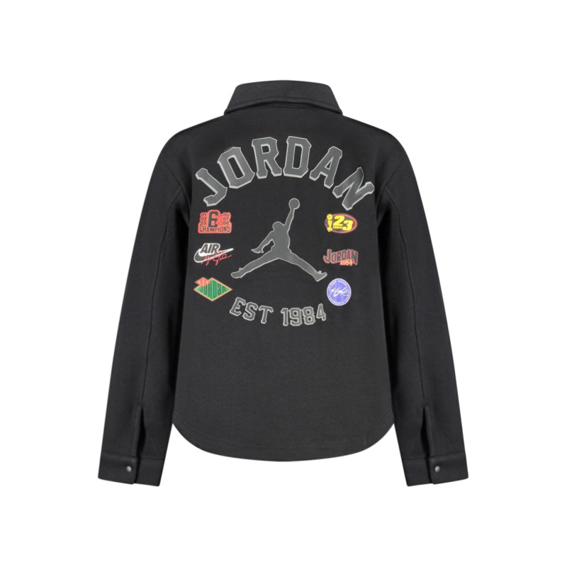 SUDADERA JORDAN NEGRA CON CREMALLERA PARA HOMBRE