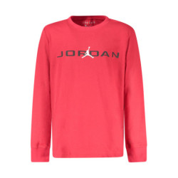 JORDAN ROTES LANGARM-T-SHIRT FÜR KINDER