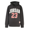 JORDAN MEN'S BLACK ZIP-UP SWEATSHIRT