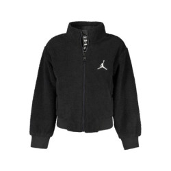 SUDADERA JORDAN NEGRA CON CREMALLERA PARA MUJER