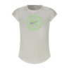 NIKE T-SHIRT MANICHE CORTE BAMBINA BIANCO