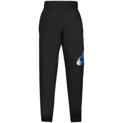 NIKE KIDS' BLACK LONG TRACK PANTS