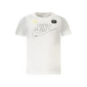 CAMISETA NIKE DE MANGA CORTA PARA NIÑO, BLANCA