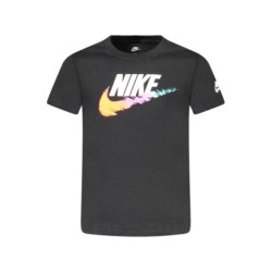 NIKE KURZARM-T-SHIRT FÜR KINDER, SCHWARZ
