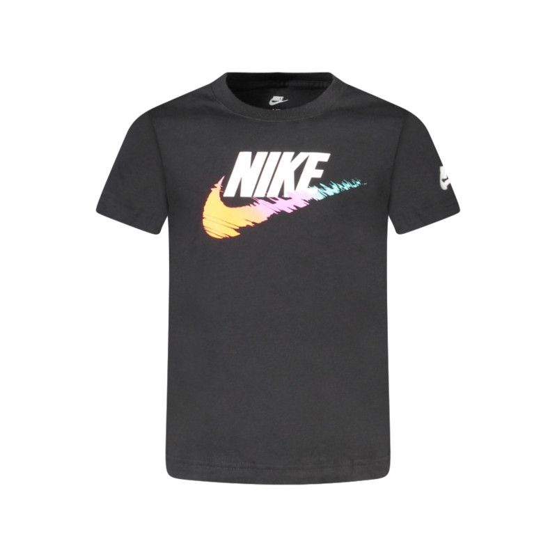 CAMISETA NIKE DE MANGA CORTA PARA NIÑO, NEGRA