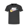 NIKE T-SHIRT MANICHE CORTE BAMBINO NERO