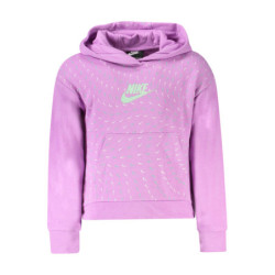NIKE ZIPPED SWEATSHIRT FOR GIRLS IN PURPLE