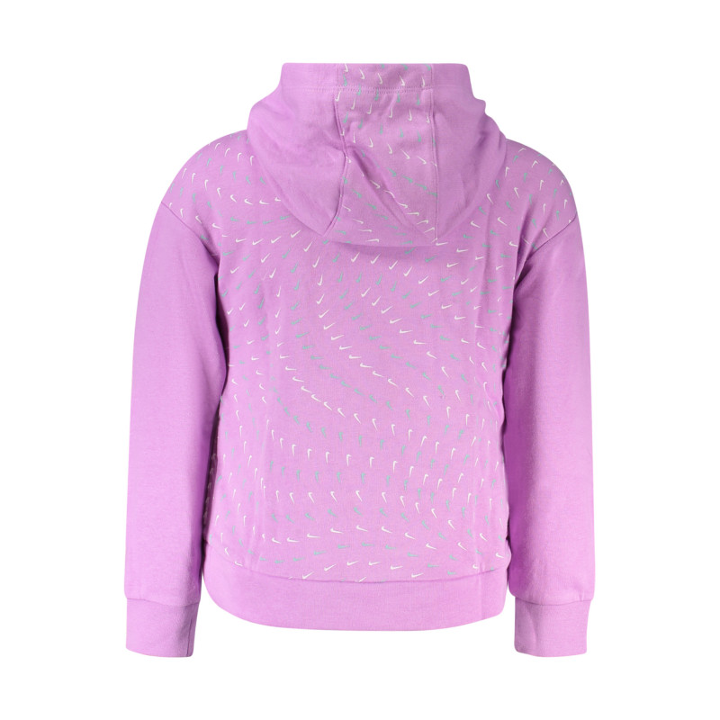 NIKE FELPA SENZA ZIP BAMBINA VIOLA