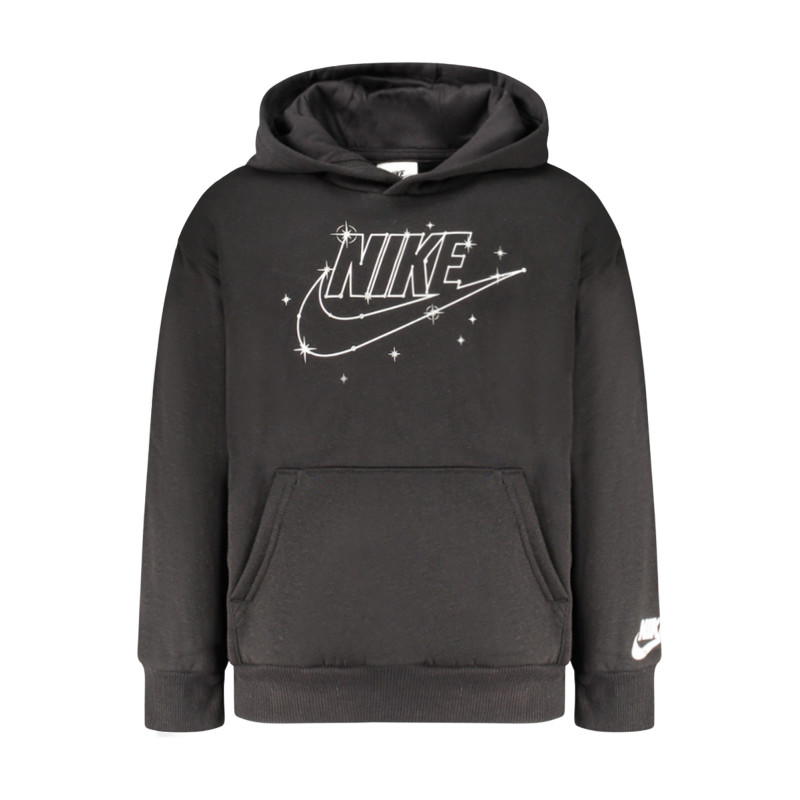 NIKE FELPA SENZA ZIP BAMBINO NERO