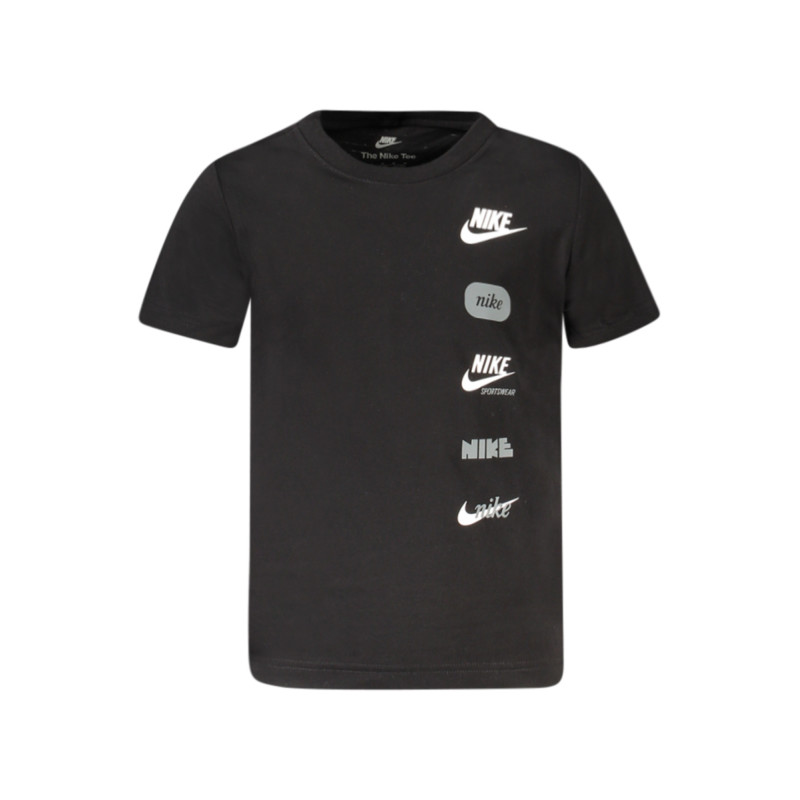 NIKE T-SHIRT MANICHE CORTE BAMBINO NERO